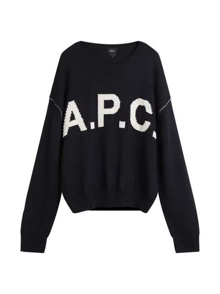 Sweter A.p.c. z okrągłym dekoltem