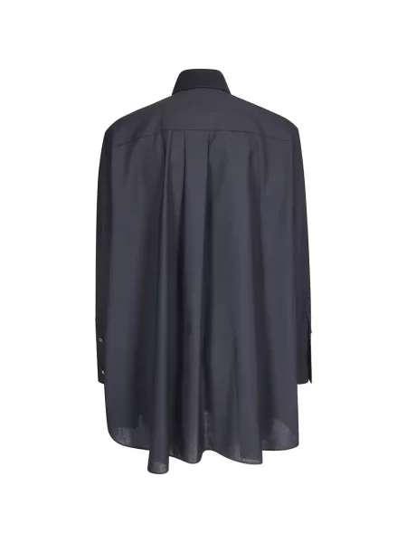 Cămașă Sacai din satin gri