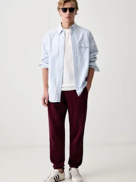 Tommy Jeans tričko pánske béžová