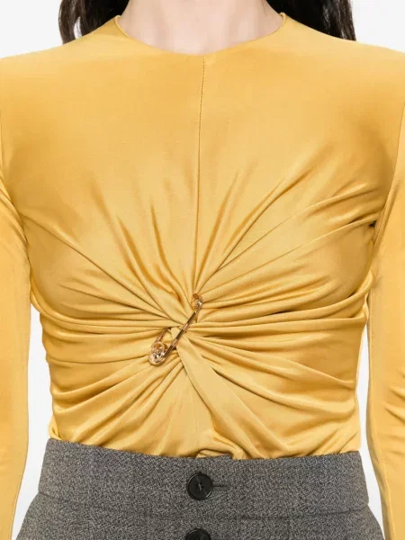Bluză Versace auriu
