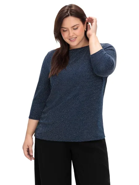 SHEEGO Tricou bleumarin