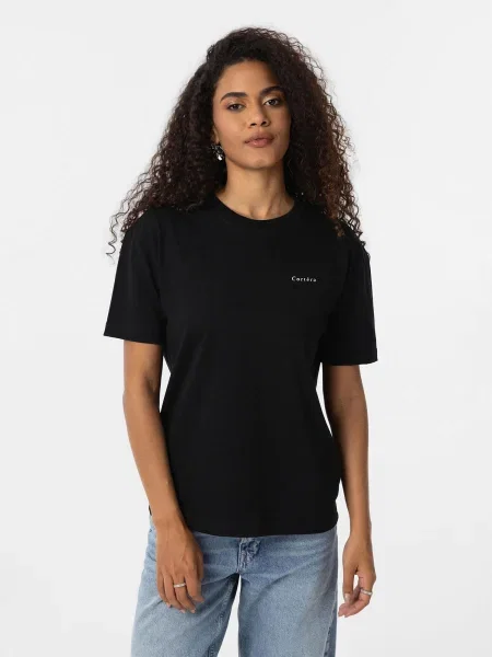 Cortera Tricou Kimberly negru alb