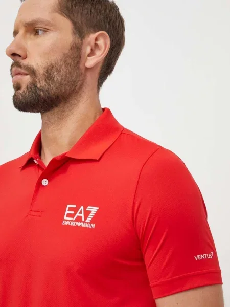 Póló Ea7 Emporio Armani piros