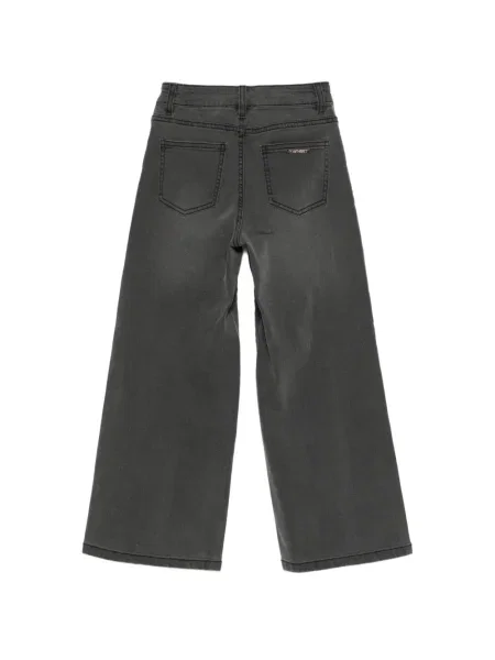 Jeansy dziecięce Twinset szare