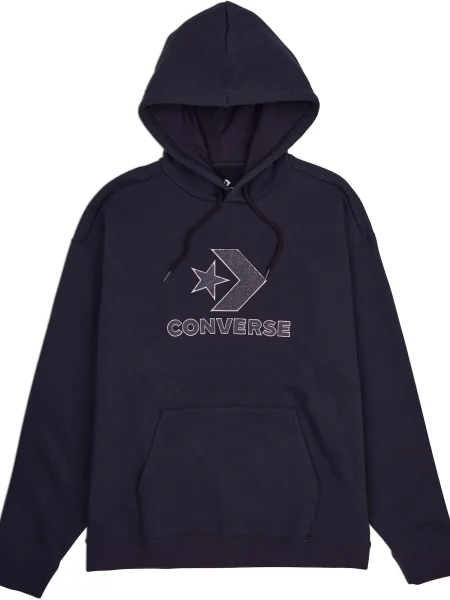 CONVERSE Majica antracit črna