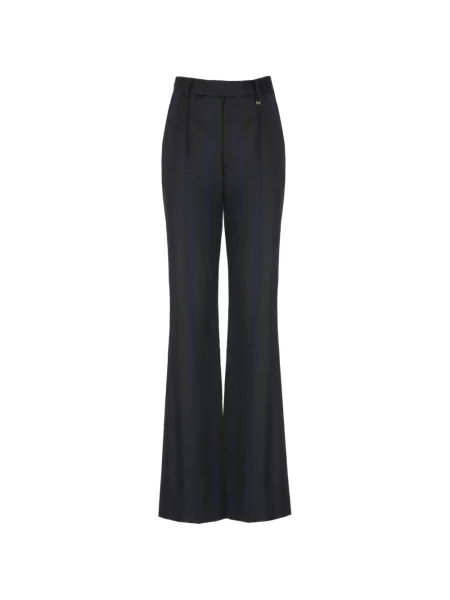 Pantaloni Vivienne Westwood de lână cu dungi albastru
