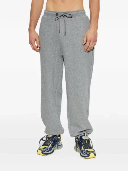 Pantaloni L/ab C/o Off-white cu imagine alergare alb