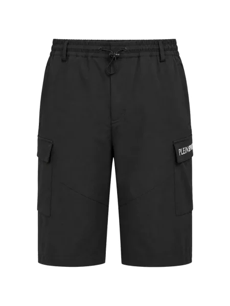 Pantaloni scurți cargo Plein Sport negru