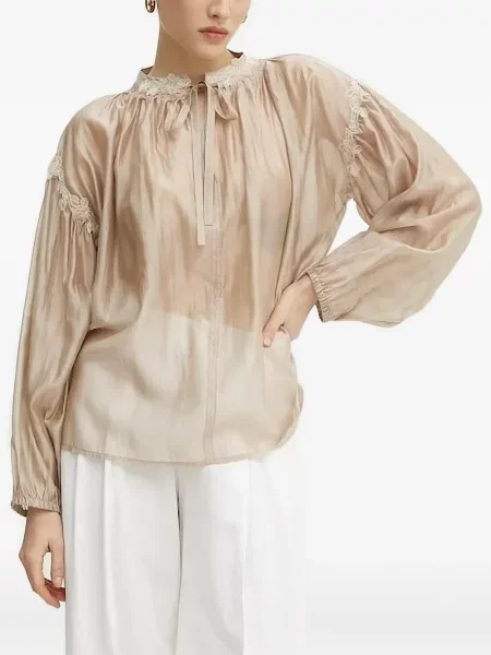 Top Ermanno Scervino din dantelă