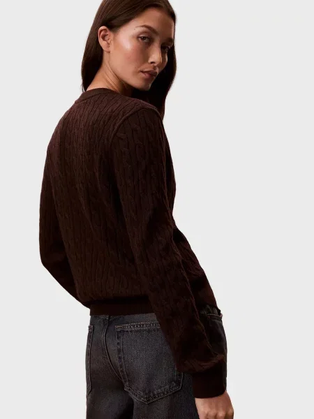 Кардиган Calvin Klein Jeans коричневий