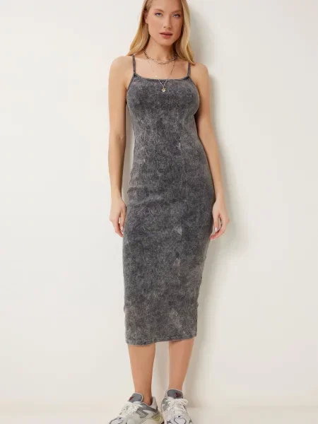 Happiness İstanbul Rochie amestecat negru