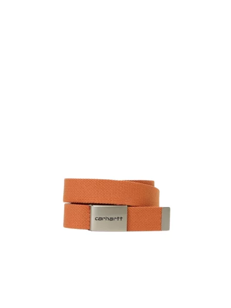 Pasek Carhartt Wip pomarańczowy