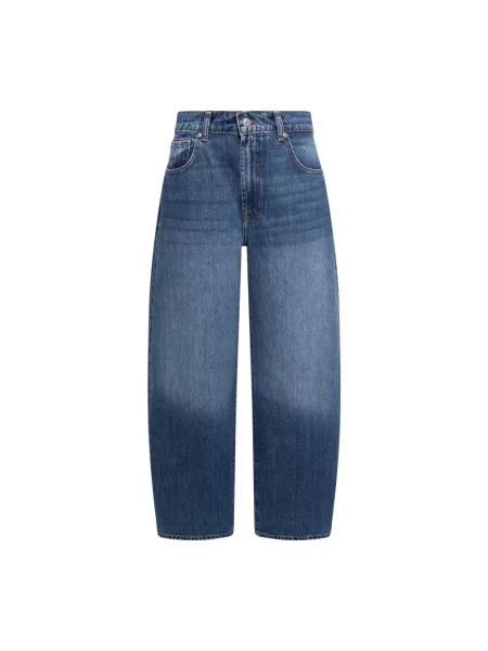 7 FOR ALL MANKIND jeansy relaxed fit niebieskie