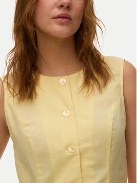 Vero Moda Telovnik Selma rumena