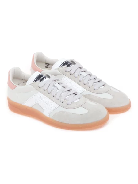 Sneakersy Santoni szare