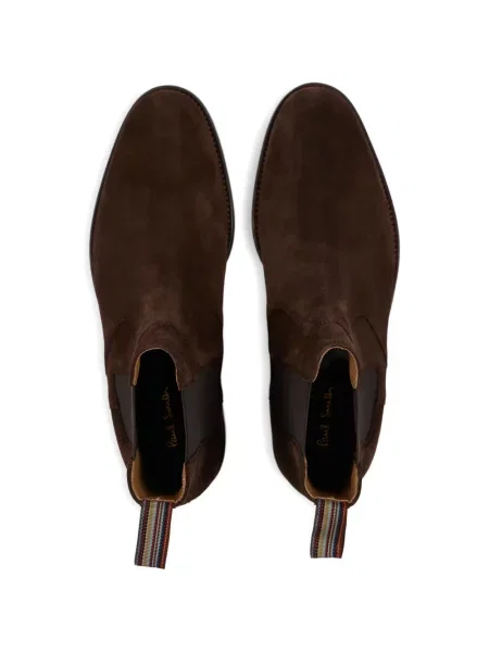 Botine Paul Smith din piele de căprioară maro