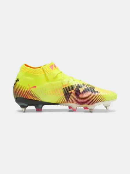 Кросівки для спорту PUMA Future 8 Ultimate Mxsg комбінований верх жовтий