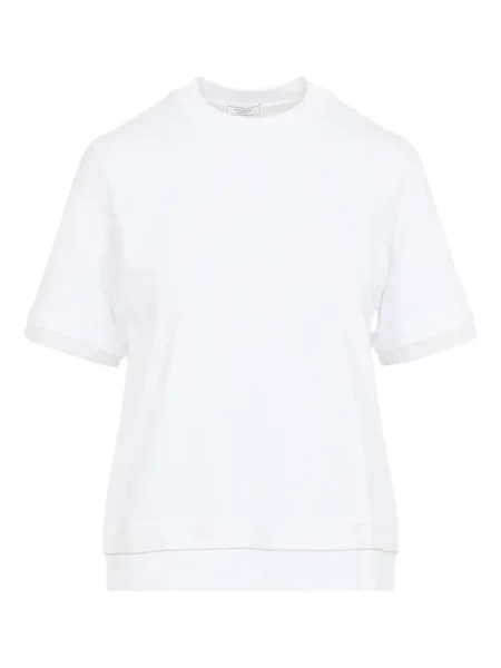 Tricou Peserico scurt alb