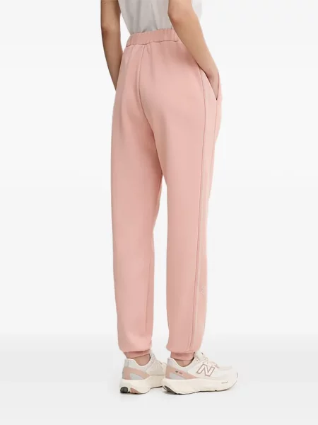 Pantaloni Guess alergare cu cordon roz