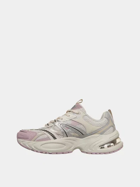 Кожаные повседневные кроссовки Skechers белые