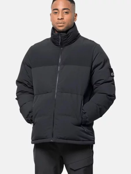 Kurtka puchowa Jack Wolfskin Alex czarna