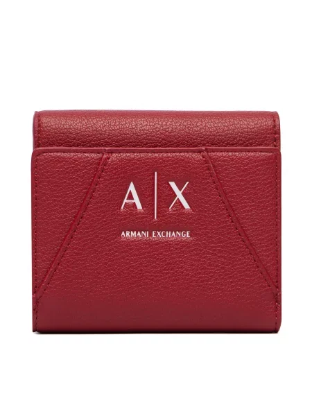 Портфейл Armani Exchange червен
