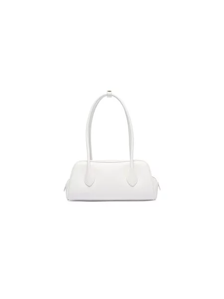 Calvin Klein Táska Quilted Medium Shoulder Ba fehér
