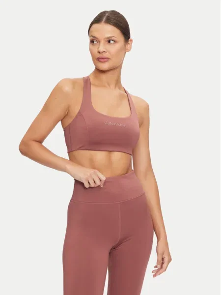 Спортен сутиен Calvin Klein Performance червено
