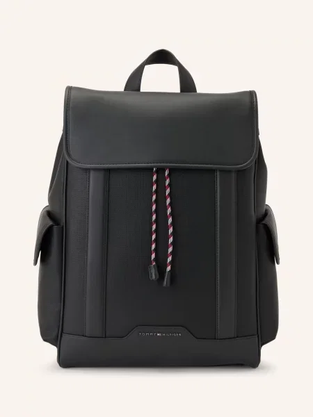 Tommy Hilfiger Plecak Th Texture Backpack czarny