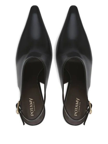 Pantofi cu toc Potamy din piele negru
