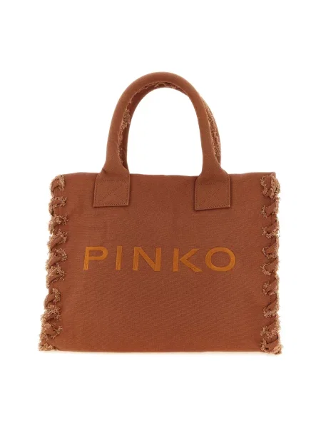 Torba plażowa Pinko brązowa