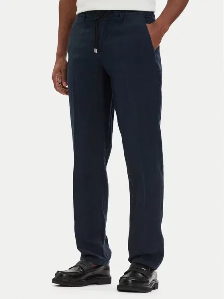 KARL LAGERFELD Pantaloni chino Bleumarin