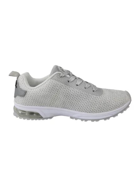 Sneakersy Plein Sport z siateczką szare