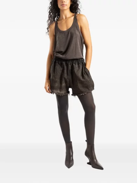 Pantaloni scurți Rick Owens gri