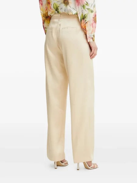 Pantaloni Guess din satin