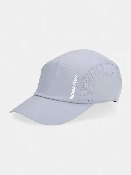Kapa s šiltom Salomon siva
