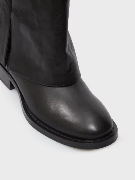 Кожаные сапоги Prpy черные