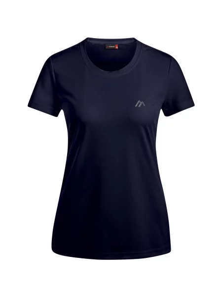 T-shirt Maier Sports Waltraud niebieska