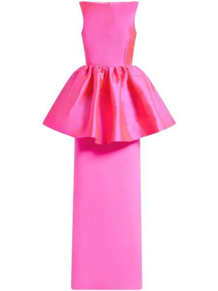 Rochie maxi Solace London de costum roz
