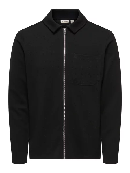 Only & Sons Hanorac ONSNEWKODYL' negru