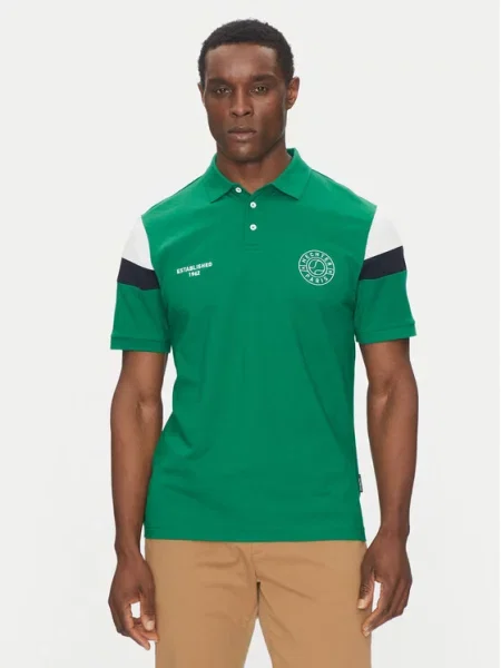 Hechter Paris Polo Pique X-Tech zielony