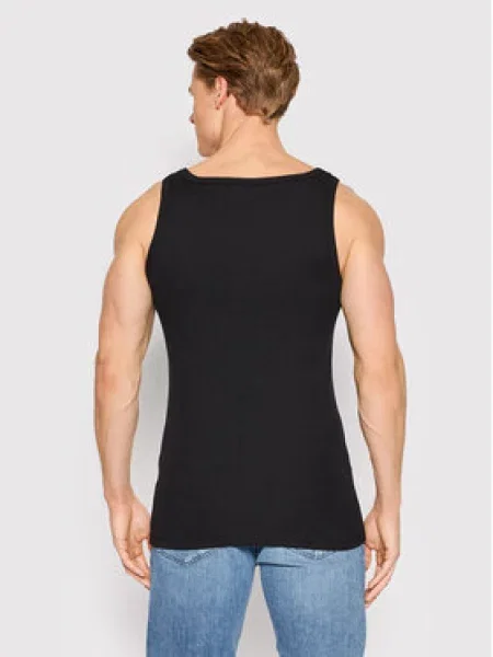 Hugo Komplektas: tank top marškinėliai 2 vnt. Slim Fit juoda