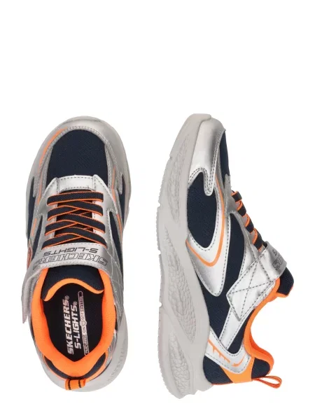 Skechers Sneakers Meteor-Lights Glow-Strider Argintiu gri
