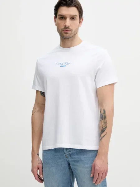 Calvin Klein Jeans tričko bílé