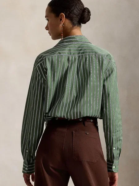 Polo Ralph Lauren cămașă pentru femei din verde