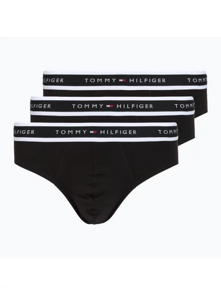 Chiloți pentru bărbați Tommy Hilfiger Brief black/black/black negru