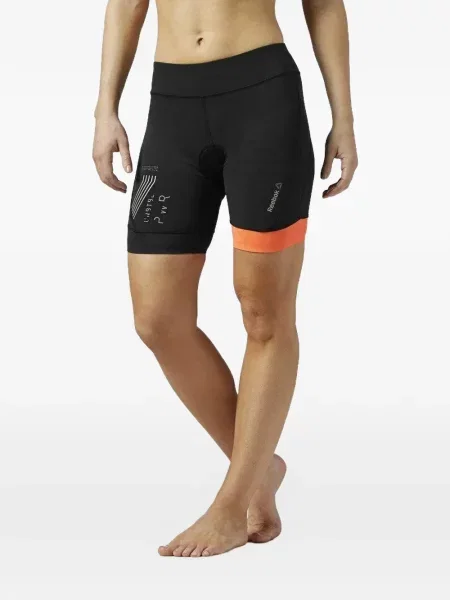 Pantaloni scurți Reebok cu autograf negru