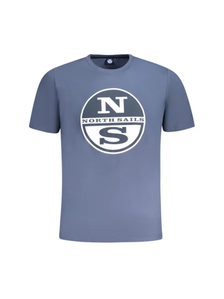 Koszulka North Sails z logo casual niebieska