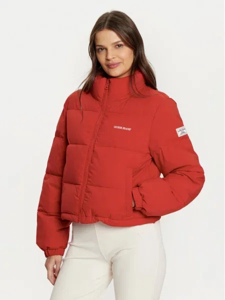 Guess Jeans Зимова куртка червоний