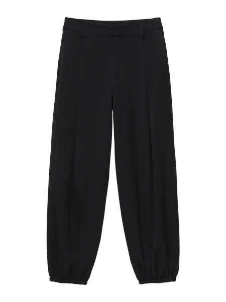 Pull&Bear Pantaloni cutați negru